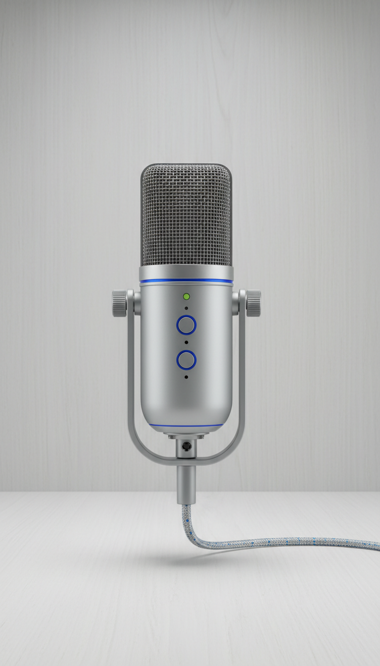 Studio Microphone with Cardioid Pickup