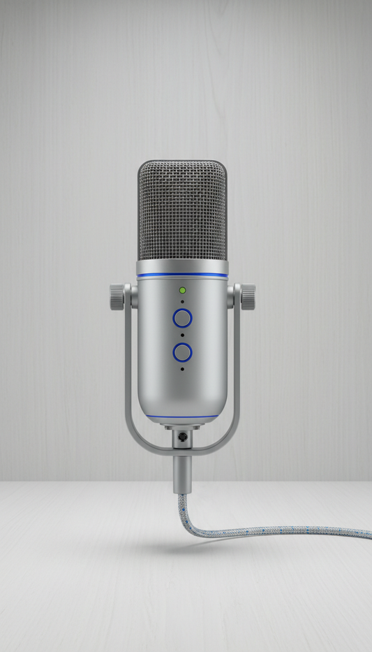 Studio Microphone with Cardioid Pickup